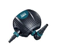 Aquaforte O-Plus 10.000 Pompe de Filtration Basse Tension 12 Volt Pompe de Filtration, 85 Watt, Débit max. 10 m3 par Heure, Hauteur maximale de Refoulement 5 m, Idéal pour les Étangs de Baignade