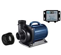 Aquaforte Pompe de BassinFiltre dm-22.000 Vario S, 70-200W, Débit 12-22 m3 par Heure, Hauteur de Refoulement 7,5m, Réglable avec Contrôleur Externe, Bleu, Noir.