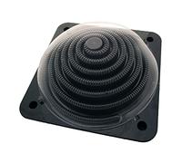 Aquaforte Solar Heater Standard 6L, Chauffage de l'eau par Énergie Solaire, Débit 2 - 7,5 m3 par Heure, Convient aux Bassins de ± 4 m³, Raccord 38mm, max. Pression 3 Bar, Dimensions 60X60X28