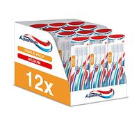 Aquafresh Brosse à Dents Clean and Flex, 12 Paquet, 3 Brosses à Dents ( 36 Brosses à dents)