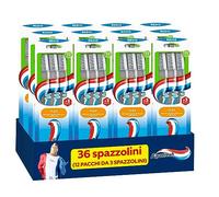 Aquafresh Brosse à dents Interdental Tris - Pack de 12 x 58 gr