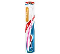 AQUAFRESH - Brosse à Dents Souple Flex Protect - Elimine la Plaque - Douce Pour les Gencives - Manche Flexible & Ergonomique - Coloris Aléatoire