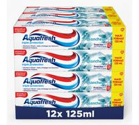 Aquafresh dentifrice Triple Protection Blancheur - Lot De 12x125ml
