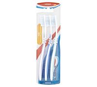 Aquafresh Flex Lot de 3 brosses à dents moyennes à poils souples