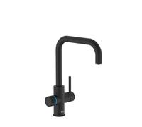 Aquafy mitigeur évier à bec tube à double sortie noir mat - ROCA A5A8C3GNB0