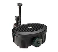 Aquagarden Inpond 2000, Bassin et pompe à eau, filtre, clarificateur UV, spot LED et fontaine, solution tout-en-un pour un beau bassin propre et limpide, pour des bassins jusqu’à 2000 litres