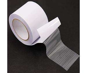 Aquagart® 2 rouleaux 8cm x 15m ruban de réparation pour film grillagé film serre I ruban adhésif spécial sur une face extra fort pour film à bulles I résistant aux intempéries résistant aux UV