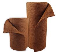 Aquagart 20m Tapis de coco de 1,0 m de large - Protection hivernale et protection contre le froid pour les plantes - 800 g/m² - Couche en latex naturel - Tapis de protection en fibre de coco