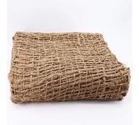 Aquagart Tapis de sol en jute de qualité supérieure 1,20 m de large I Jute Mailles grossières Bordure d'étang Sécurité de pente Toile de jute 50 m