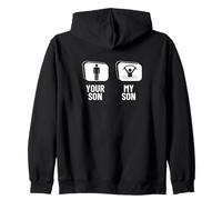Aquagym Votre fils, mon fils, papa, maman, aquagym amusant Sweat à Capuche
