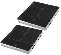 AquaHouse 705431 Lot de 2 filtres à charbon actif pour hotte Bosch DHZ5325, Siemens LZ53251, Neff Z5101X1 Z5101X5, Viva VVZ52V40
