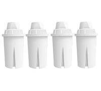 AquaHouse AH-PBC Lot de 4 cartouches de filtre à eau de rechange compatibles avec Brita Classic et toutes les carafes à eau classiques