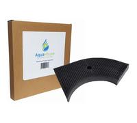 AquaHouse CHF1 Filtre à charbon actif - Compatible avec hotte Whirlpool AKR441 AKR442 AKR443 HOOA00S AKR441WH AKR441IX, Wpro AMC859, Cassette filtre charbon type 10