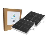 AquaHouse Lot de 2 filtres à charbon actif compatibles pour hotte Bosch Neff Siemens Constructa Balay 00360732, 00357585, 360732