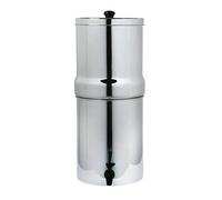 AquaHouse Système de filtration d'eau par gravité, filtre à eau en acier inoxydable, fluorure et métaux lourds