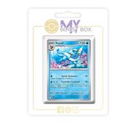 Aquali 022/131 Holo ou Reverse (aléatoire) - Myboost X Écarlate et Violet 8.5 Évolutions Prismatiques - Coffret de 10 Cartes Pokémon Françaises