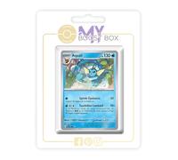 Aquali SV168 Holo - Myboost X Écarlate et Violet 8.5 Évolutions Prismatiques - Coffret de 10 Cartes Pokémon Françaises