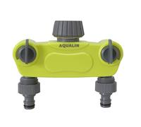 Aqualin 2 Voies Sélecteur d’Arrosage Réglable sur Robinet