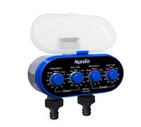 Aqualin Minuteur d'arrosage avec Deux Sorties - Minuterie d'arrosage de Jardin