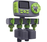 Aqualin Sélecteur à 4 Voies Programmateur D’arrosage avec 2 Vannes