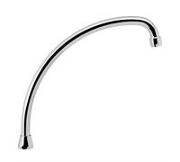 Aqualine bec pour mitigeur de baignoire chrome 15J250