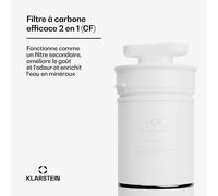 AquaLine CF Filtre système de filtration 2 en 1 filtre à charbon pour le traitement de l'eau