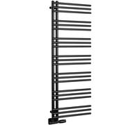 Aqualine Poseidon radiateur de salle de bain échelle 134x55 cm noir PS513B