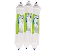 Aqualogis Lot de 3 filtres à eau de rechange pour réfrigérateur Samsung DA29-10105J DA29-10105J HAFEX/EXP, WSF-100, DA99 02131B, EF9603, HAIER LG