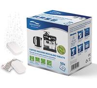 Aqualogis Pastilles détartrantes universelles pour machines à café à capsules dosettes et espresso grain compatible Nespresso De'Longhi Krups Tassimo Philips - Acide citrique (50 Pièces)