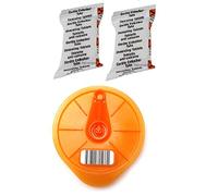 Aqualogis Service T-Disc + 2 tablettes de détartrage compatibles avec Tassimo Bosch 576837,624088, 17001491, Caddy, Charmy, My Way, Joy, Happy