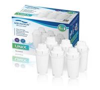 Aqualogis Unix Lot De 6 Cartouches Filtrantes Compatibles Avec Brita Classic, Dafi, Pearlco, Mavea 107007, Aquaoptima Ruf916[H223]