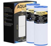 AQUALTRA Lot de 2 Spa Filtre Compatible avec PRB25-IN, C-4326, FC-2375, FC-2370, 3005845, 17-2327, 100586, 33521, 25392, 817-2500, Guardian 413-106, 338mm x 127mm Drop in Cartouche de Spa