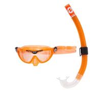 Aqualung Combo Mix | Masque de plongée + Tuba pour Enfants 4ans+, randonnée Aquatique et plongée avec Tuba, avec Protection UV, Verres Anti-buée et Anti-Fuite pour garçons et Filles