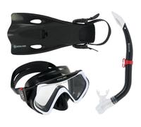 Aqualung KIT SNORKEL HERO SET JR enfant NEGRO