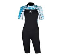 Aqualung Shorty Femme à Manches Courtes Hydroflex 3 Mm