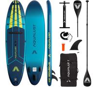 AQUALUST 10.6 iSUP Board Stand Up Paddle Surfboard gonflable set complet 320cm - Contenu : Set de planche+pagaie kayak