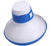 Aqualux - Diffuseur Flottant Chlore Piscine - Dispenseur Grand Modèle pour Galets - Doseur Bleu