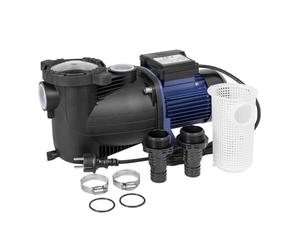 Aqualux Pompe Filtration Piscine - Modèle 1/2 - Piscine 20 à 40m3 - Débit Max 9.5 m³/h - avec Préfiltre - Couvercle Quick Lock sans Vis - A Utiliser en complément d'un Filtre