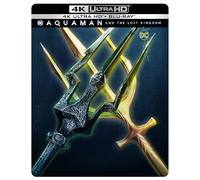 Aquaman and the Lost Kingdom Steelbook [4K Ultra HD] [2023] [Blu-ray] [Region Free]