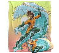 AQUAMAN and The Lost Kingdom Waves Plaid Ultra Doux au Toucher Soyeux - 152 x 127 cm