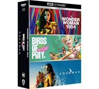 Aquaman + Birds of Prey + Wonder Woman 1984 - 4K Ultra-HD + Blu-ray