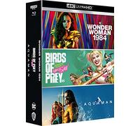 Aquaman + Birds Of Prey + Wonder Woman 1984 - 4k Ultra Hd + Blu-Ray