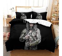 Aquaman Ensemble Housse De Couett Imprim¿¿ D Et Taie D'oreiller ,Ultra Doux Microfibre Hypoallerg¿¿Nique £¬Ensemble Housse De Couette Avec Fermeture ¿¿Cla