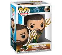Funko Figurine Pop Movies – Aquaman (Aquaman et le Royaume Perdu) – Avec trident – 9 cm