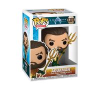 Funko Figurine Pop Movies – Aquaman (Aquaman et le Royaume Perdu) – Avec trident – 9 cm