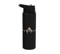 Aquaman Movie Logo Stainless Steel Insulated Water Bottle
