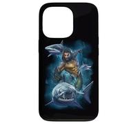 Aquaman Movie Swimming with Sharks Coque pour iPhone 13 Pro