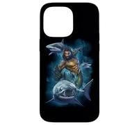 Aquaman Movie Swimming with Sharks Coque pour iPhone 14 Pro Max