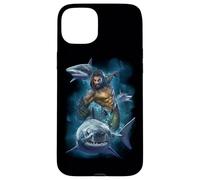 Aquaman Movie Swimming with Sharks Coque pour iPhone 15 Plus