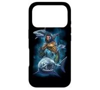 Aquaman Movie Swimming with Sharks Coque pour iPhone 17 Pro